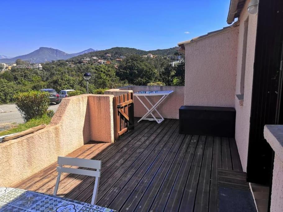 Porticcio Tres Joli T2 Climatise & Grande Terrasse A 1Km De La Plage Exteriér fotografie