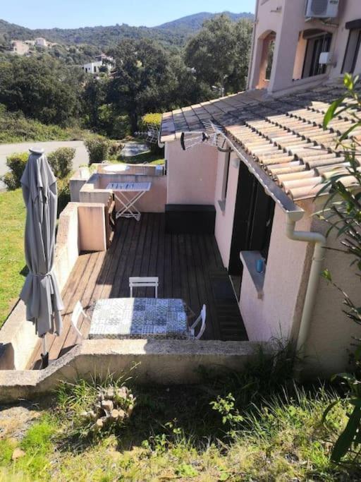 Porticcio Tres Joli T2 Climatise & Grande Terrasse A 1Km De La Plage Exteriér fotografie